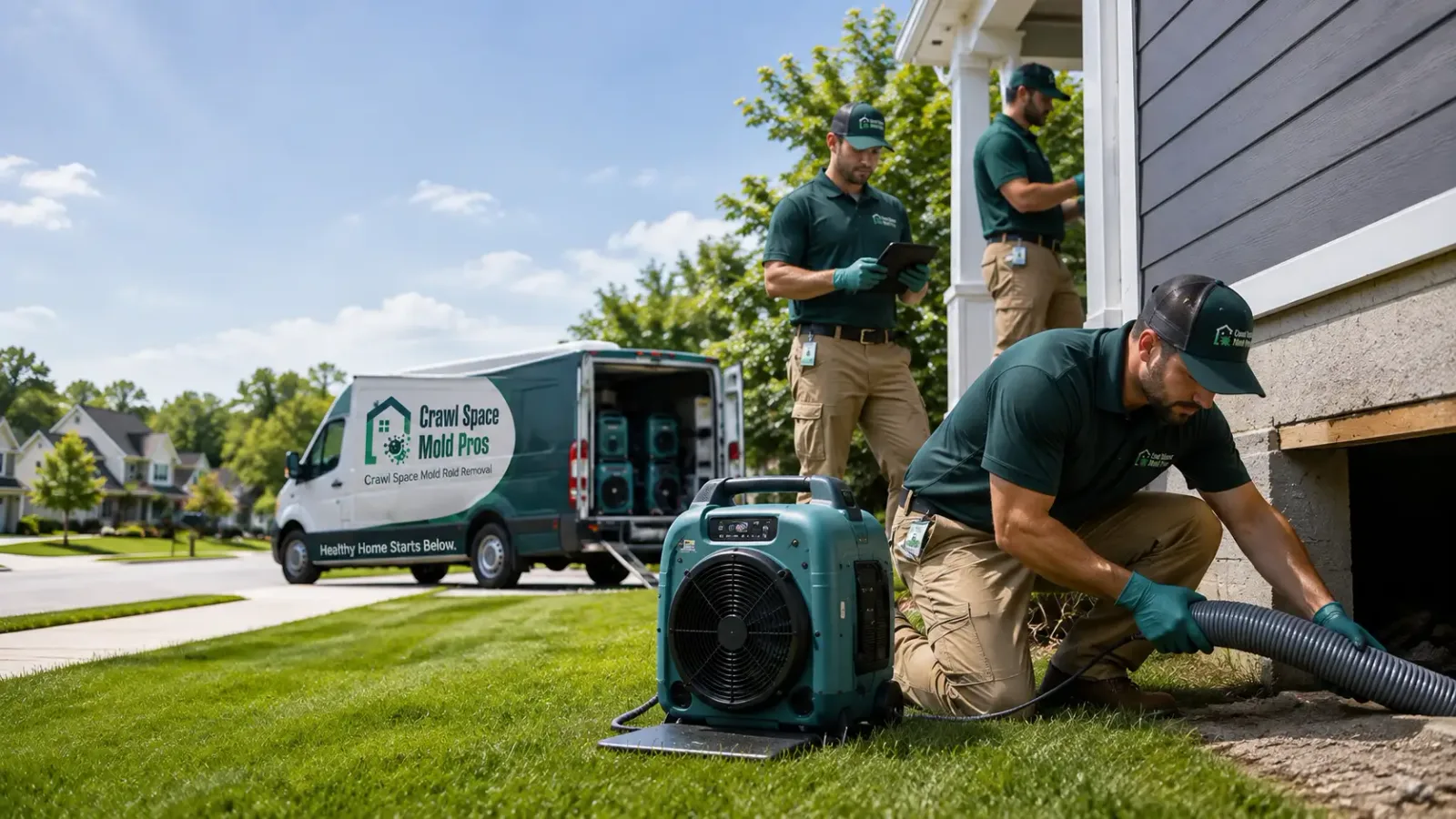 Crawl Space Mold Removal in Hendersonville, NC